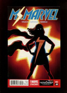 MS. MARVEL #2 - FIRST PRINT (9.2 OR BETTER) 2014
