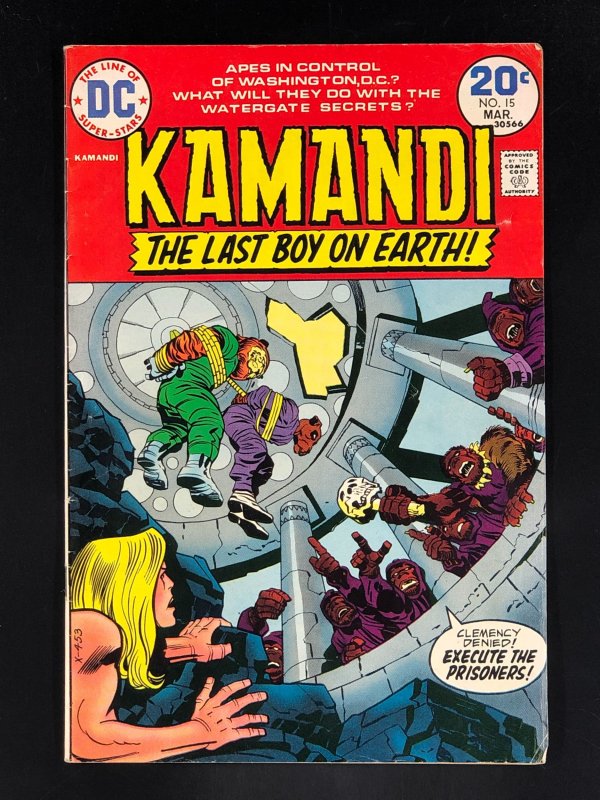 Kamandi, The Last Boy on Earth #15 (1974)