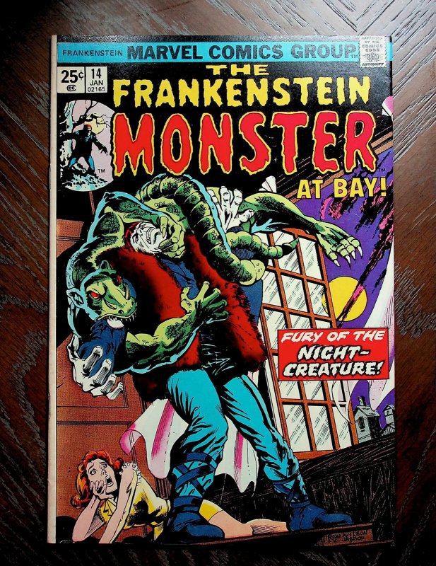 Frankenstein Monster #14 8.0 Very Fine .