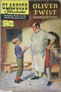 Classics Illustrated #23 Variant Cover (1945) - Oliver Twist