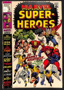 Marvel Super-Heroes #21 (1969)