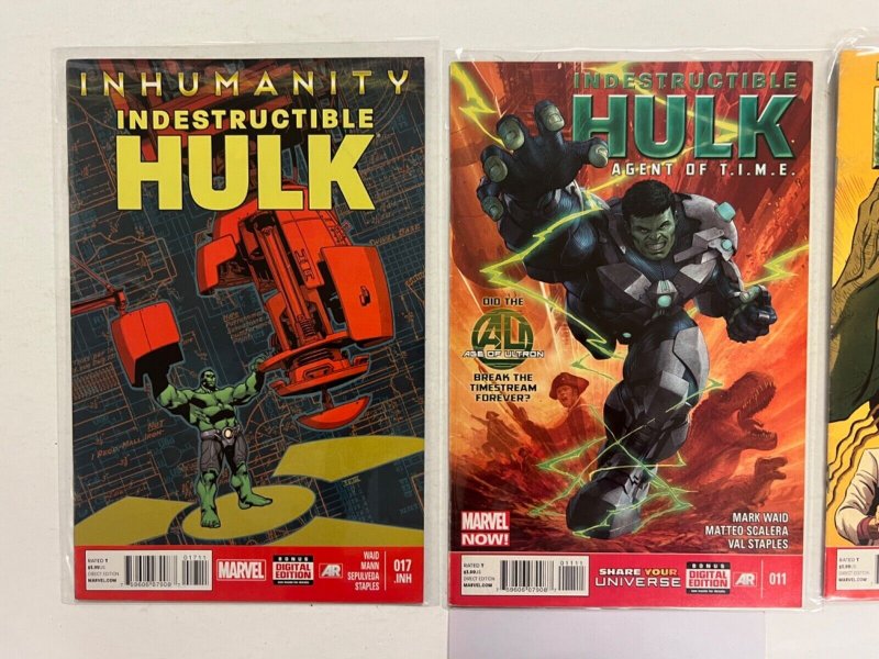 3 Hulk Marvel Comic Books # 10 11 17 Defenders Thor Iron Man Avengers 60 JS40
