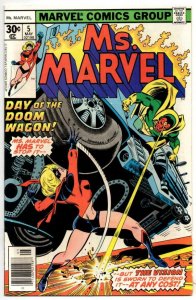 MS MARVEL #5, VF+, Jim Mooney, Claremont, 1977, Bronze age, more Marvel in store