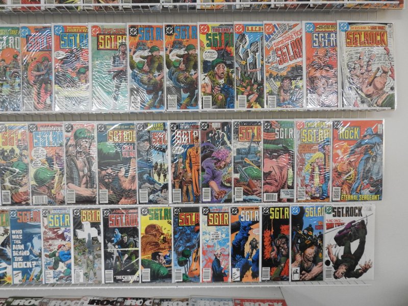 Huge Lot 130+ All Sgt. Rock Comics!!! Avg FN- Condition!