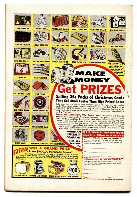 WORLD'S FINEST #105 comic book 1959-SUPERMAN-BATMAN-TOMMY TOMORROW FN