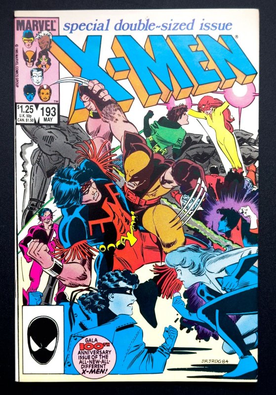 The Uncanny X-Men #193 (1985) - [KEY] 1st App of Firestar - VF/NM