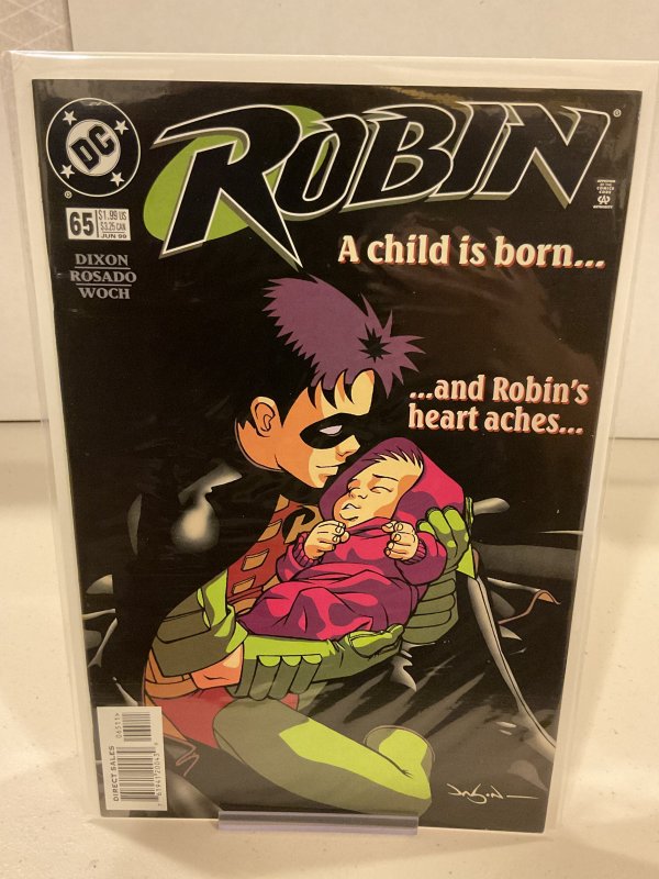 Robin #65  1999  9.0 (our highest grade)  Tim Drake!