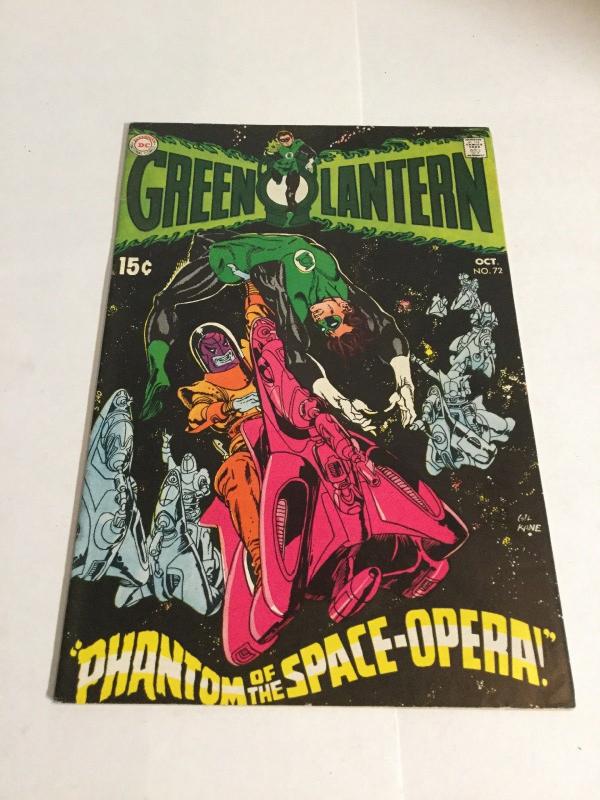 Green Lantern 72 Vf- Very Fine- 7.5 Silver Age