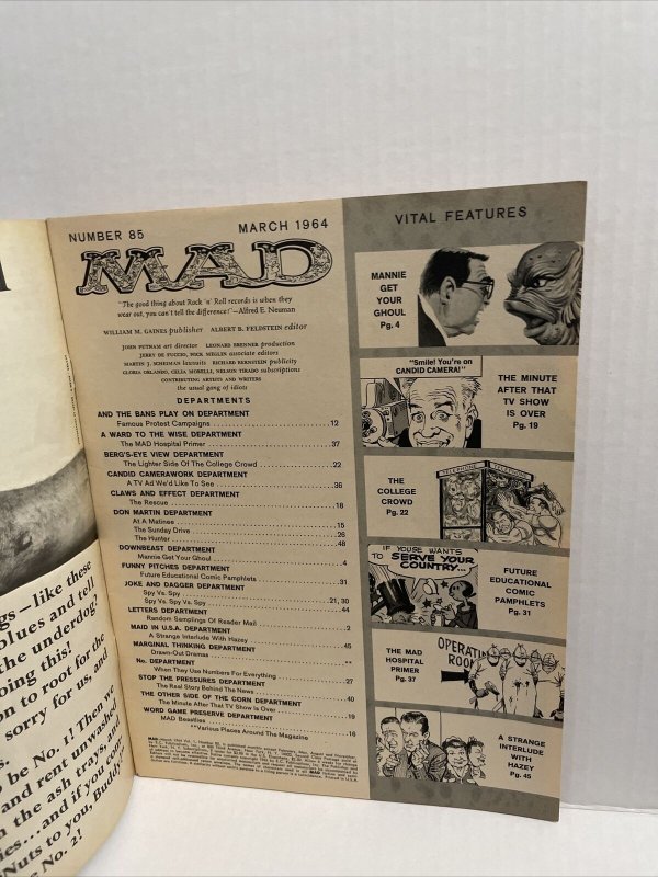 Mad #85 