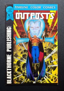 Outposts #1 (1987) - Rare Indie Sci-Fi Anthology - VF