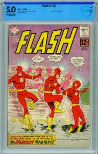 FLASH #132 CBCS 5.0  HEAVIEST MAN ALIVE INFANTINO ART! comic book