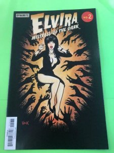 ELVIRA Mistress of the Dark #2 C, VF/NM, Dynamite, 2018, more indies in store