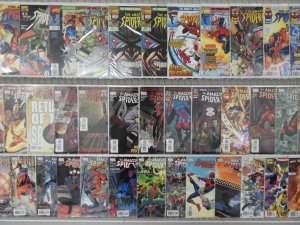 Huge Lot of 160+ Comics W/ ALL SPIDER-MAN!!! Avg. VF+ Condition!