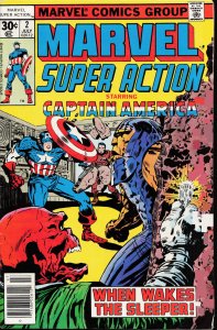 Marvel Super Action #2 (1977) Captain America