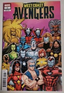 WEST COAST AVENGERS #1 MARVEL 2024 RON LIM VARIANT NM