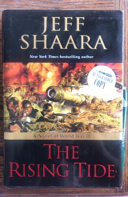 The rising tide, SHAARA, signed, 536p,2006