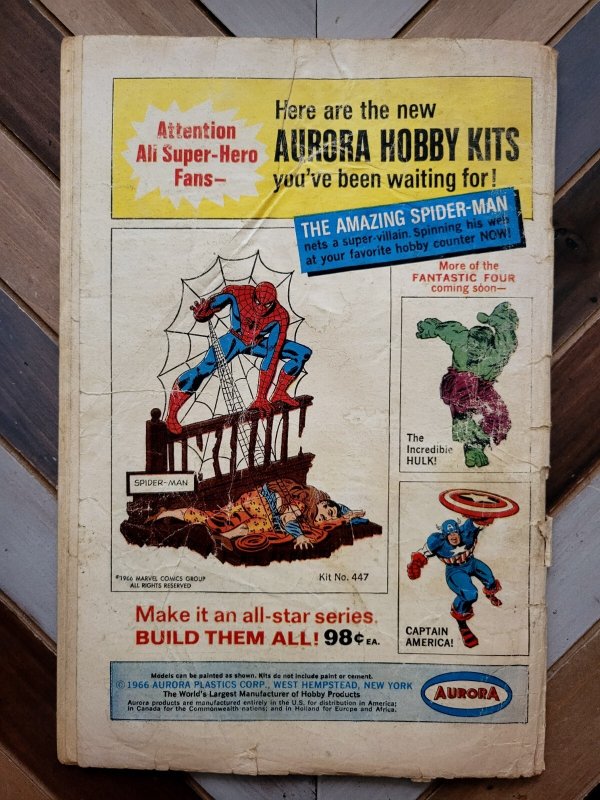 UNCANNY X-MEN #28 GD- (Marvel 1967) 1st App BANSHEE & THE OGRE Warner Roth Art