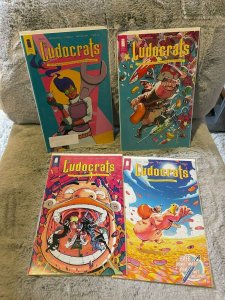 Lot of 4 Books The Ludocrats (2020)1 2 3 4 Image Comics Kieron Gillen 