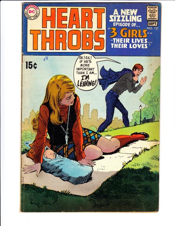 Heart Throbs #121 (Sep-69) VG/FN Mid-Grade 