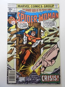 Spider-Woman #7 (1978) VG/FN Condition! 1/2 in spine split