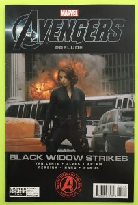 AVENGERS BLACK WIDOW STRIKES 3 PHOTO COVER MARVEL 2012