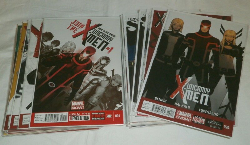 Uncanny X-Men V3 #1-35, 600, Annual #1 Bendis complete set comic book lot of 37