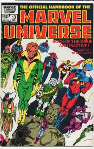 The Official Handbook of the Marvel Universe #13 (1984) Banshee