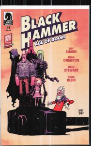 Black Hammer: Age of Doom #1 Variant Cover (2018) Black Hammer