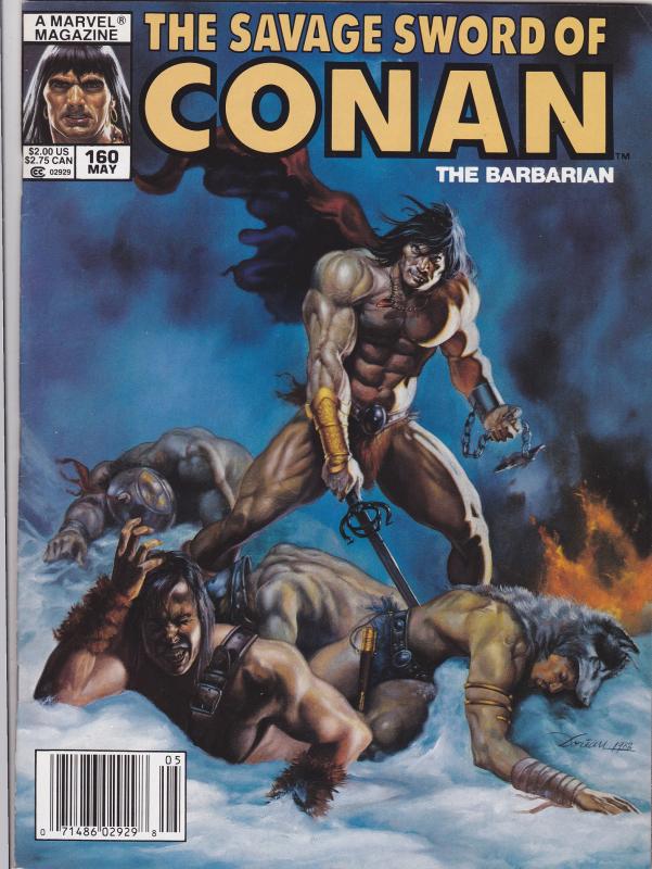 Savage Sword of Conan #160