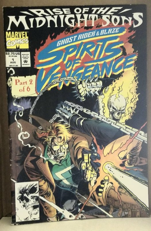 Ghost Rider/Blaze: Spirits of Vengeance #1 (1992)