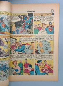 Superman #155 FN- Wrestling Cover DC 1962