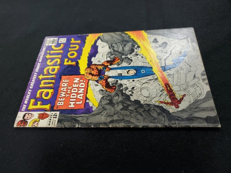 Fantastic Four #47 1st app Maximus Inhumans Lee Kirby 1966 Marvel GD/VG