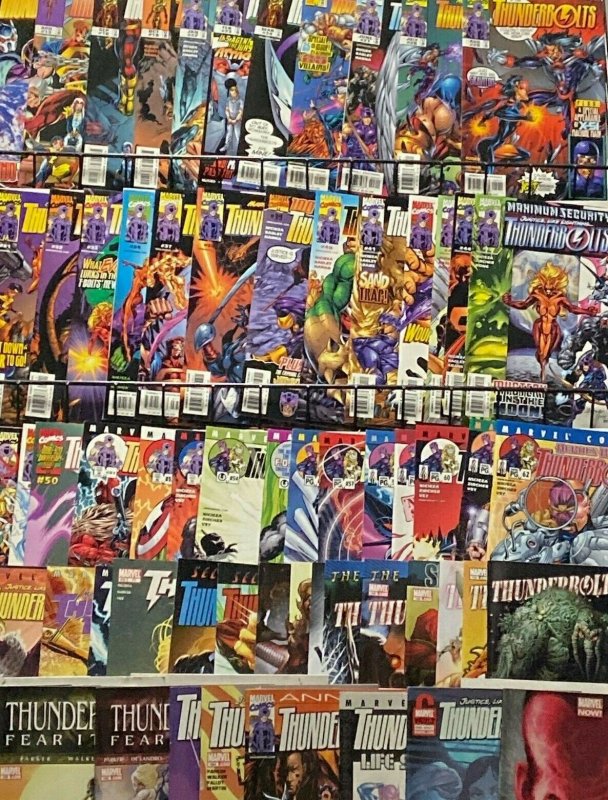 THUNDERBOLTS COLLECTION! 69 ISSUES! Marvel VF-NM Busiek! Hawkeye! 