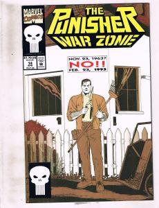 Lot of 2 The Punisher War Zone Marvel Comic Books #13 14 KS5
