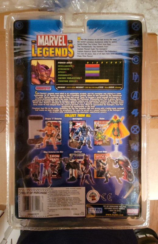 Marvel Legends Series 7 Hawkeye Action Figure