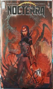 Nocterra #1 NM Signed by Scott Snyder with COA