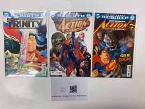 3 DC COMICS Trinity #1 Superman Action Comics #957 958 12 KM5