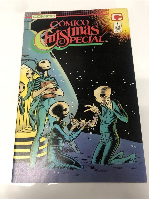 Comico Christmas Special (1988) # 1 (VF/NM) Variant Cover  • Dave Stevens