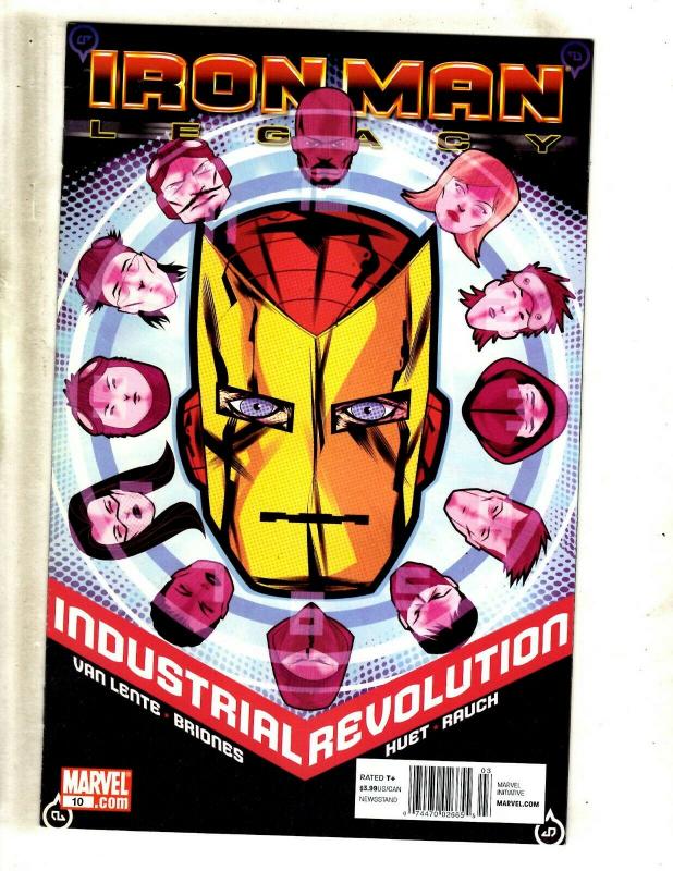 10 Iron Man Comics Legacy # 3 5 8 10 11 Viva Las Vegas # 1 2 + Wars # 1 2 3 MF22