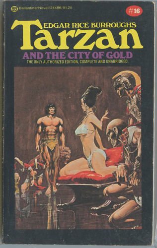 TARZAN and the City of Gold #16 (Ballantine, 1975, 4th Printing) Neal Adams art