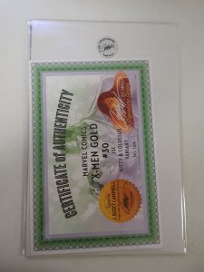 X-Men: Gold #30 Campbell Cover A (2018) Signed by Campbell Cert sealed!