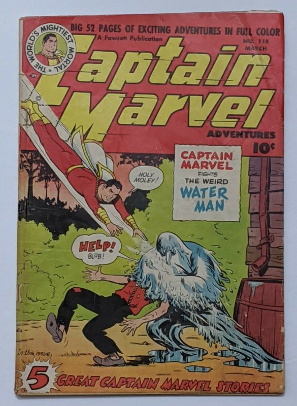 Captain Marvel Adventures #118 (Mar 1951, Fawcett) G/VG 3.0