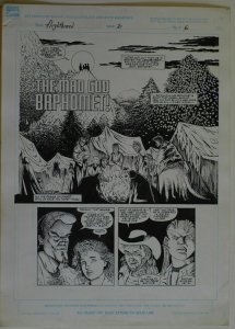 COLLEEN DORAN / JD PASCALE original art, NIGHT BREED #21 pg 6, Clive Barker