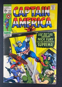 Captain America (1968) #123 VG (4.0) Gene Colan