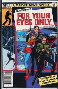 James Bond For Your Eyes Only #1 (1981) James Bond