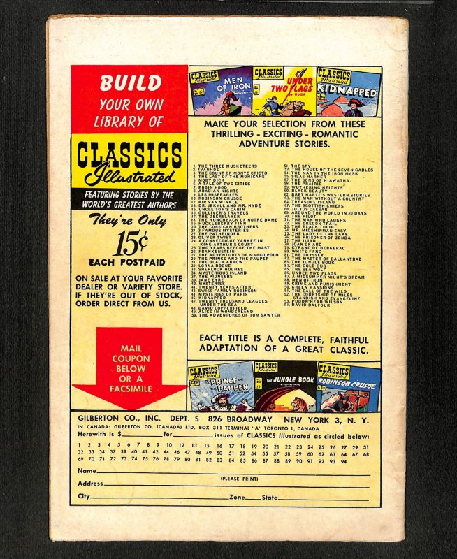 Classics Illustrated #94