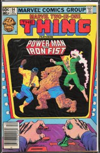 Marvel Two-in-One #94 (1982) Power Man
