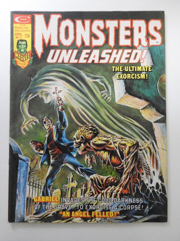 Monsters Unleashed! #11 (1975) The Ultimate Exorcism! Sharp Fine- Condition!