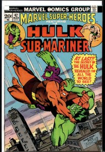 Marvel Super-Heroes #42 (1974) Hulk
