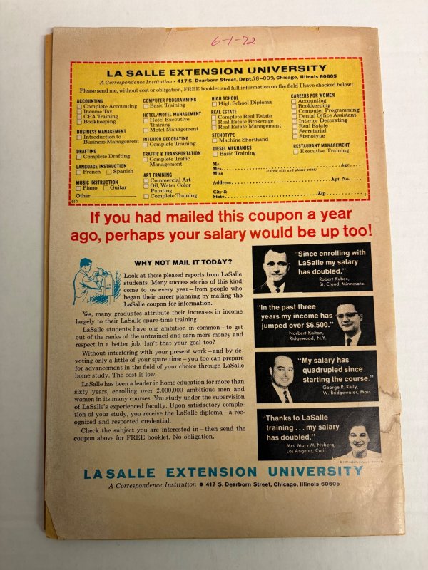 Marvel Spotlight #5 (1972) GD  moisture stains, 1 1/2 in cumulative spine split